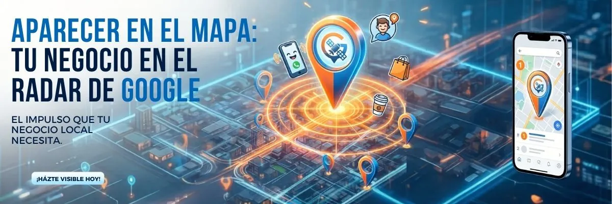 Aparecer en el mapa: tu negocio en el radar de Google